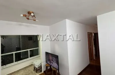 Apartamento para locação em santana com 76,80 m², 3 dormitórios, sendo 1 suíte com closet e 1 vaga.