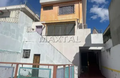 Sobrado comercial para locação, 13 salas, 7 banheiros, cozinha, quintal, de 396m².