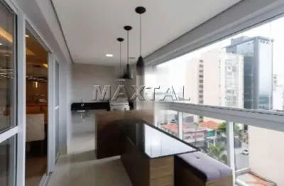 Apartamento 129m² à venda em santana, 03 quartos, 05 banheiros, 03 vagas, varanda gourmet.