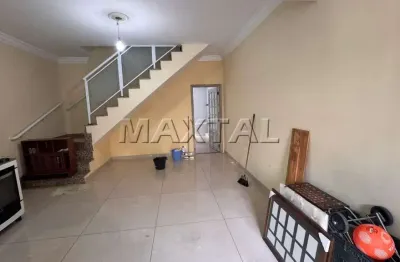 Sobrado geminado em condomínio fechado em santana, na alfredo pujol, com 3 dormitórios e 2 vagas.