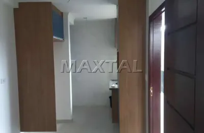 Apartamento à venda de 39 m², com 2 dormitórios, sala e cozinha, na chácara são joão.