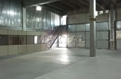 Galpão em condomínio com 1100m de área total, sendo: 60m2 de escritório no mezanino-  anhangüera
