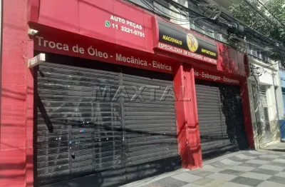 Salão comercial para locação de 180m²,  no bairro campos elíseos, na santa cecilia.