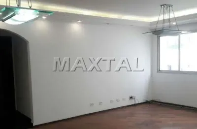 Apartamento à venda de 117m²,  com 3 dormitórios, 1 suíte e 2 vagas, em santana.