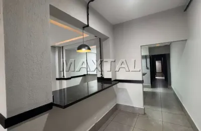 Salão comercial com 200m² e 5 banheiros para locação, no alto de santana.