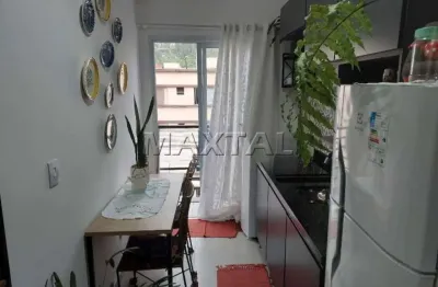 Apartamento à venda com 28m², 1 dormitório, sala, cozinha, banheiro, em santana. mobiliado.