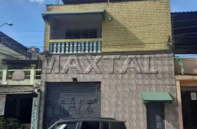 Prédio comercial a venda com 260m², 1 salão de 140m2, 1casa com 2 dormitórios, bairro freguesia do ó