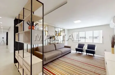 Apartamento à venda com 115 m², duas suítes, home office e vaga de garagem, no itaim bibi.
