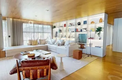 Apartamento de 232 m² à venda, em construção, com sacada gourmet, 4 suítes e 3 vagas, no Ibirapuera.