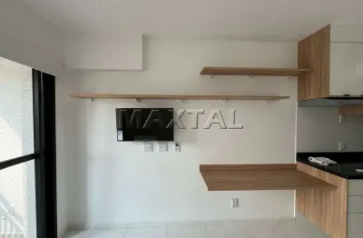 Studio mobiliado para locação  de 26m² com sacada, no bairro jardim são paulo.