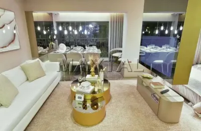 Studio de 45 m² mobiliado à venda, com 1 dormitório, localizado no planalto paulista.