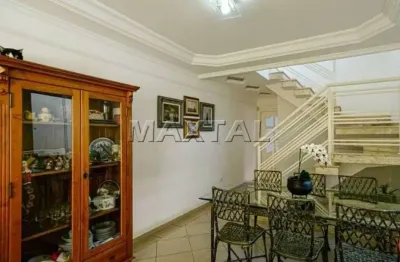 Sobrado em tucuruvi com 173 m², 3 dormitórios, 5 banheiros, ( 3 suítes ) e 4 vagas.