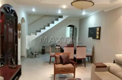 Sobrado jardim frança, com 3 dormitórios (2 suítes), riquíssimo em armários, sala 2 ambientes,