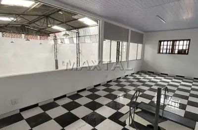 Galpão comercial reformado para venda ou locação 216,00m² com mezanino, na vila nova mazzei.