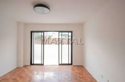 Apartamento para alugar na vila clementino com 1 dormitório com sacada ampla.