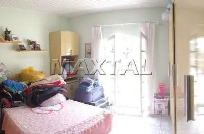 Sobrado de 115m², com 3 dormitórios, 1 sala, 4 banheiros e 2 vagas, no jardim são paulo.