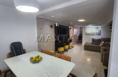 Sobrado 80m²  4 dormitórios (1 suíte)  acabamento em porcelanato, jardim leonor mendes de barros