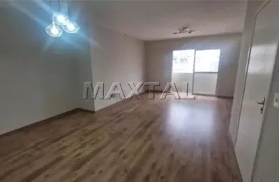 Apartamento para locação de 126m², com 3 quartos sendo 1 suite e 2 vagas, em santana