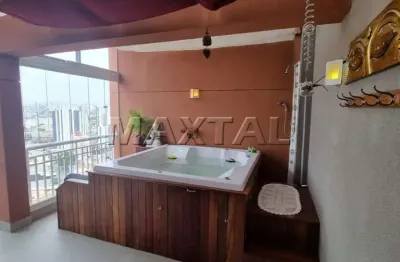 Cobertura penthouse à venda, com sacada, 02 dormitórios, sendo 01 suíte, na vila prudente.