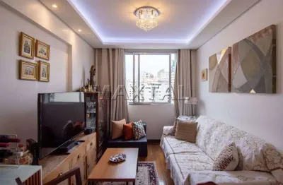 Apartamento são paulo reformado 1 vaga, 48m², 1 dormitório, 1 vaga de garagem próximo ao metrô.