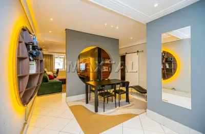 Apartamento garden para venda de 132m²  com 2 quartos, sendo 1 suíte, no campos elíseos.
