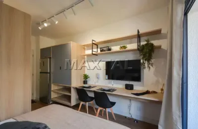 Studio para venda em consolação com 1 quarto, 21m², piscina, bicicletário, moderno e completo.