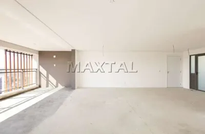 Apartamento com 154m², varanda gourmet e uma vista deslumbrante, 3 suítes e 2 vagas de garagem