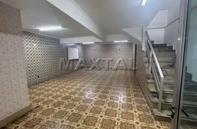Sobrado comercial em santana na conselheiro saraiva de 202 m², 6 salas, edícula e 4 vagas.