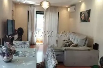 Apartamento para venda com 106m², 3 quartos sendo 1 suíte, 4 banheiros em santana, ótima localização