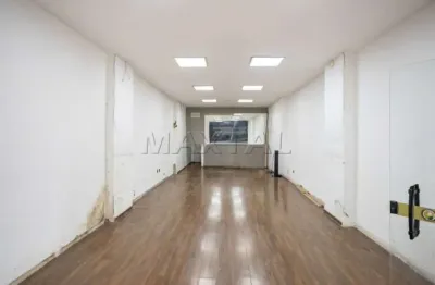 Salão comercial para locação com 1 banheiro, na avenida braz leme, de 76 m².