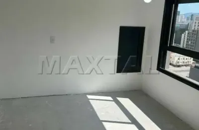 Studio, com área útil de 22 m², em lançamento, composto por uma única dependência, em perdizes.