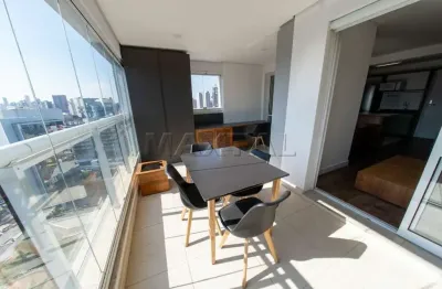 Apartamento à venda, com 49 m², 01 dormitório, 01 vaga, e varanda gourmet, em pinheiros.