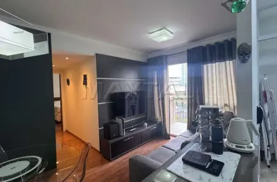 Apartamento mobiliado à venda em santana de 54 m², com 2 dormitórios, sala com sacada e 1 vaga.