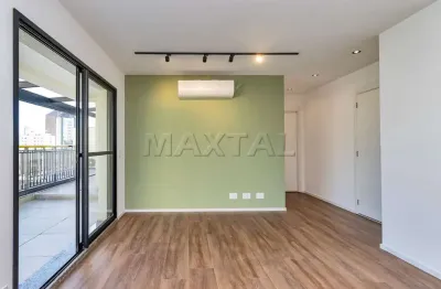 Apartamento à venda, de 70 m², com sacada, 01 dormitório e 01 vaga, na santa cecília.
