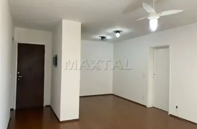 Apartamento para locação de 121m² com 3 dormitórios para alugar na vila romana.