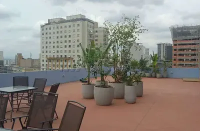 Studio para alugar de 32,84m² com 1 dormitório, largo do arouche - república.