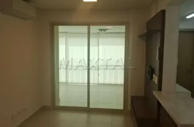 Apartamento para locação com 74m², varanda gourmet e suíte no jardim são paulo.