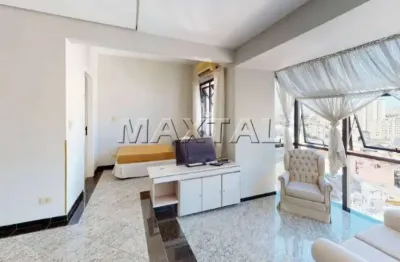 Flat à venda 1 dormitório, 1 banheiro com hidromassagem, lazer,  1 vaga em santana próximo do metrô.