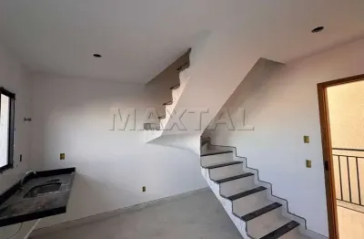 Apartamento duplex novo para locação de 52 m² com 2 dormitórios, próximo  ao shopping center norte.