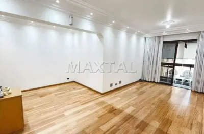 Apartamento à venda de 120m², com 3 dormitórios e 3 vagas, na água fria.