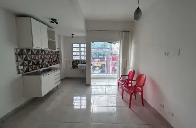 Apartamento para locação, 1 dormitório, 1 suíte, sacada, sem vaga em santana.