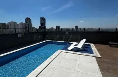Apartamento novo em santana, de 28m², com lazer completo e bem equipado.