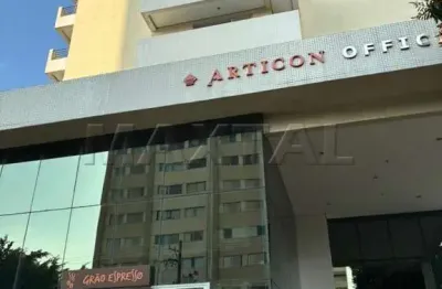 Sala comercial para locação com 37m², 2 banheiros, 1 vaga, bem seguro, santana.