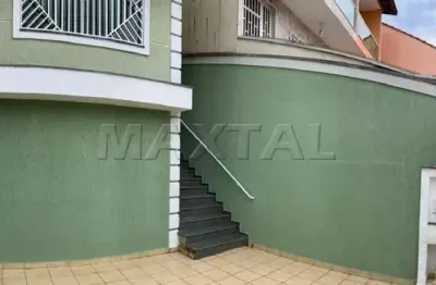 Sobrado para locação com 3 dormitórios e 2 vagas de garagem próximo ao metrô parada inglesa