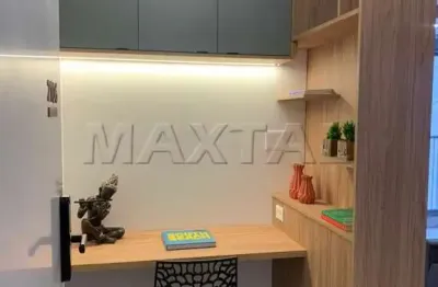 Studio à venda e locação, de 31m² mobiliado e completo, no tatuapé - vila gomes cardim.