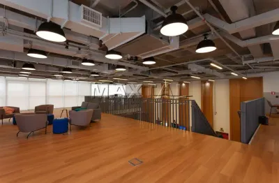 Andar Comercial Mobiliada para Locação no Metrô Office II, em Pinheiros.