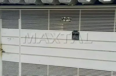 Casa para locação com 2 dormitórios no bairro Lauzane Paulista com Garagem para 2 Carros