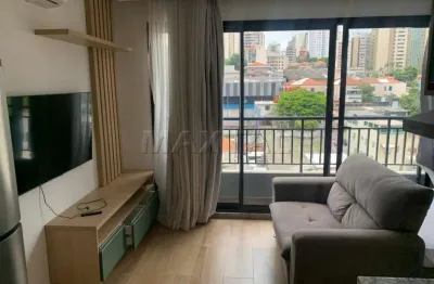 Studio mobiliado com sacada, ar-condicionado e armários - 25m² | Metrô Santana