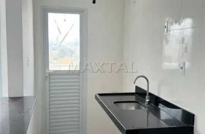 Apartamento a venda com 52m², 2 quartos, 1 suíte, sacada, 2 banheiros no Jardim São Paulo