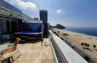 Cobertura com 4 quartos à venda na avenida atlântica, copacabana, rio de janeiro, 400 m2 por r$ 10.000.000